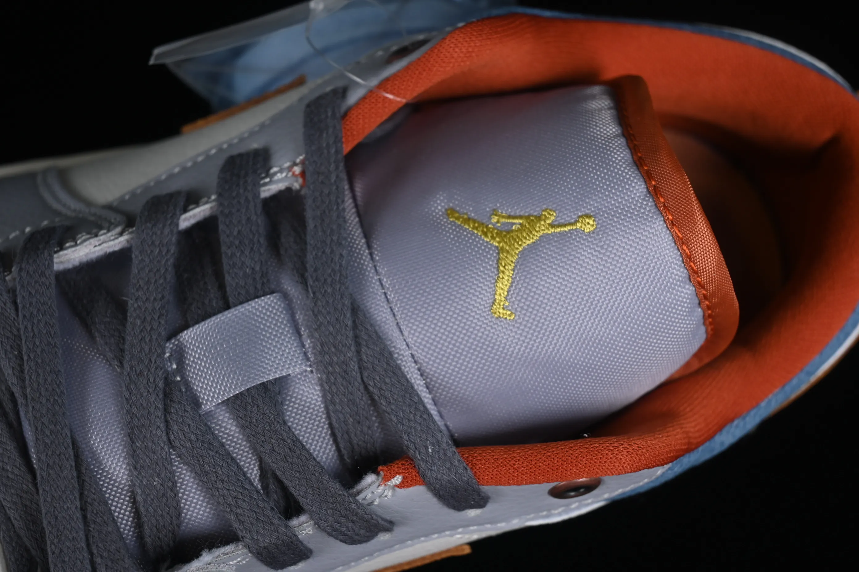 All categories Air Jordan Jordan series basketball shoes Air Jordan 1 Low Air Jordan 1 Low "Multi-Color" AJ1 Joe 1 blue denim low-top cultural and casual sneakers FZ5045-091